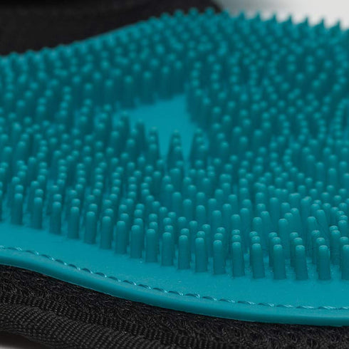 Messy Mutts Grooming Glove for Dog or Cats - Blue